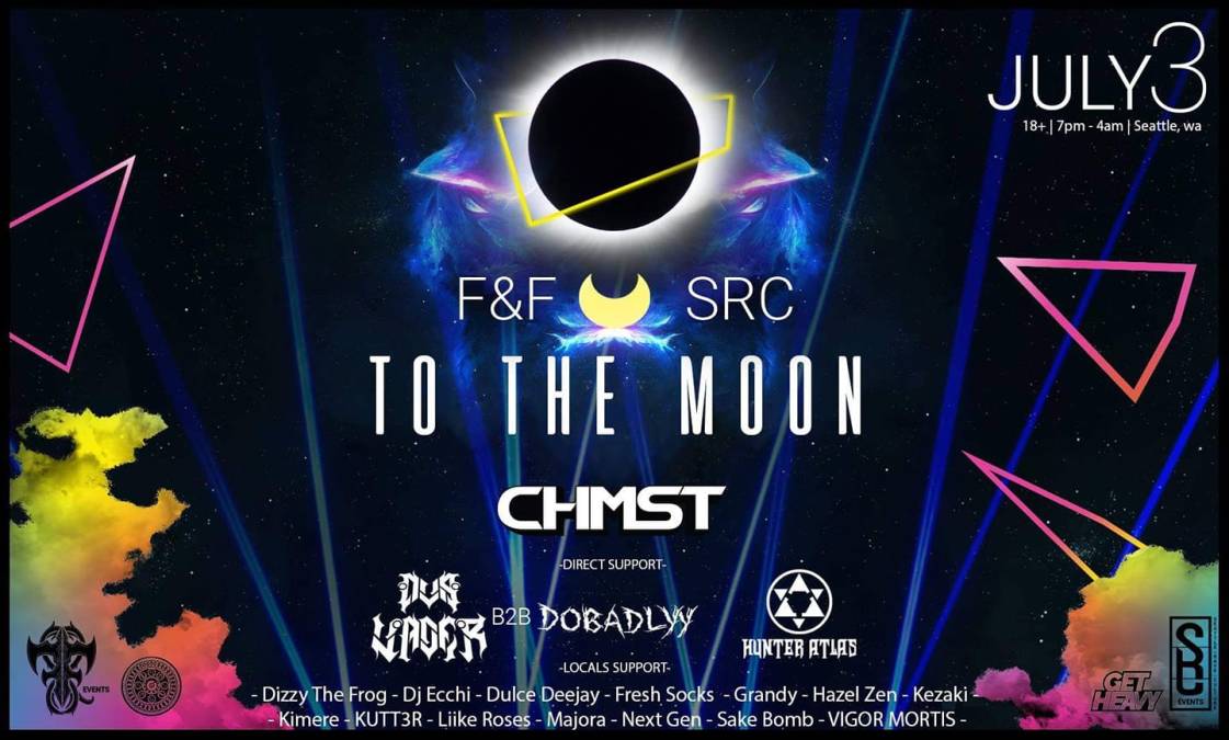 Hunter Atlas – ‘To The Moon’ w/ CHMST | Presented by:  Friends & Fam Events + SRC Events [Artist Interview]