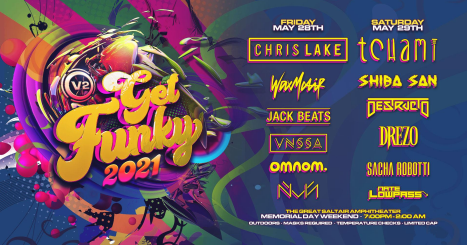 The Return of ‘Get Funky Festival’ in SLC with Chris Lake + Tchami and MORE! [V2 Presents Festival Announcement]