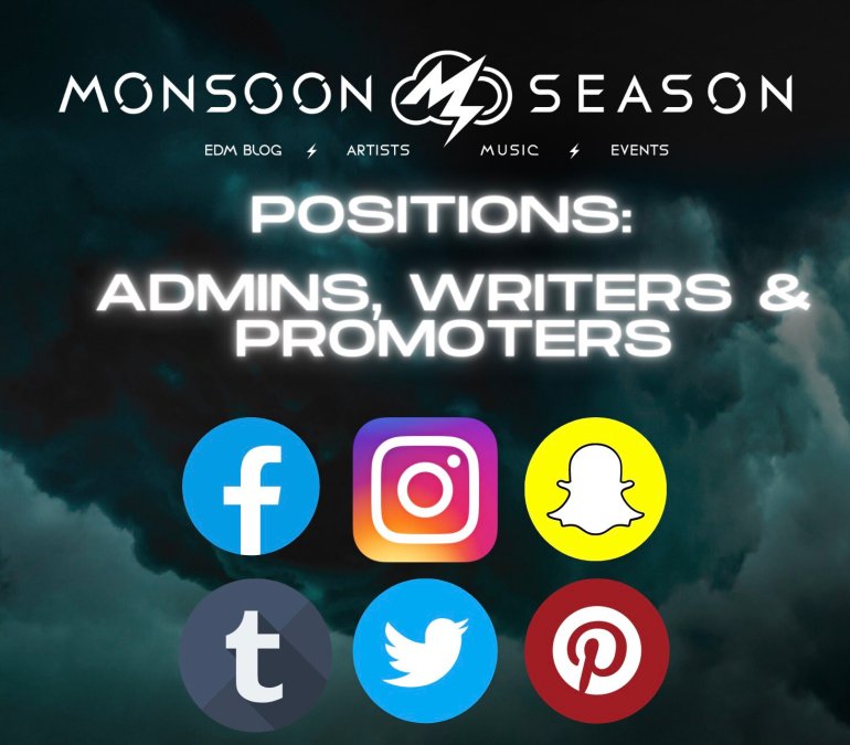 Want To Join Monsoon Season? Seeking: Promoters + Writers + Admins [Intern Application]